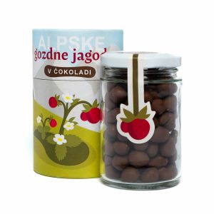 Gozdne jagode v mlečni čokoladi - Male