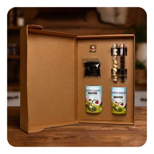 Darilni paket - Alpske gozdne jagode v čokoladi