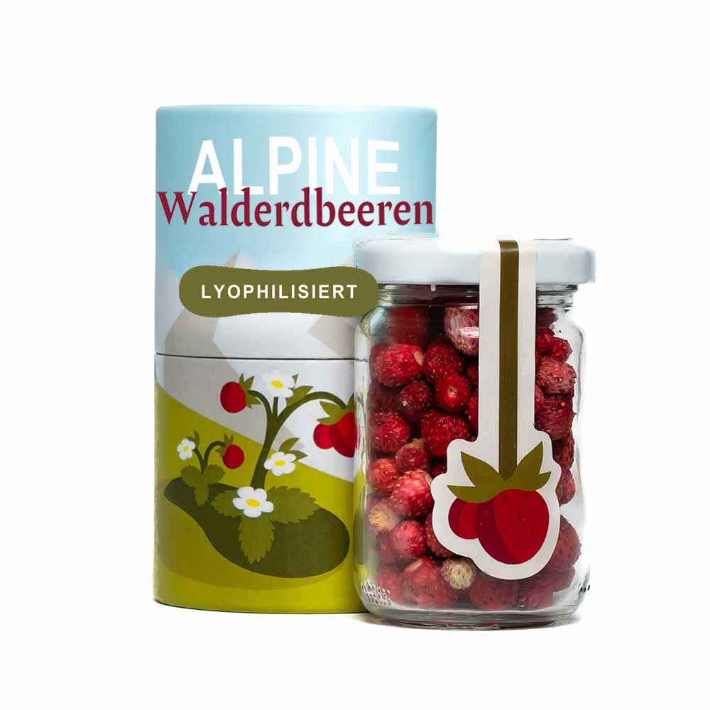 Gefriergetrocknete Walderdbeeren - Männlich